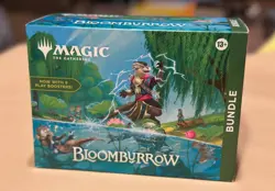 Magic: The Gathering Bloomburrow Bundle Box MTG NEW SEALED - 9 BOOSTER PACKS 195166257204 - Image 1