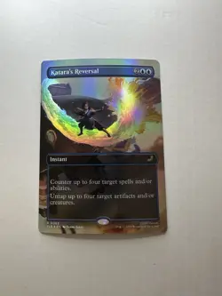 Katara's Reversal NM Foil (Borderless) Avatar The Last Airbender Mtg Near Mint - Image 1