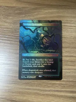 Verdant Catacombs - FOIL Borderless Art Special Guests 0113 NM Mythic Fetch Land - Image 4
