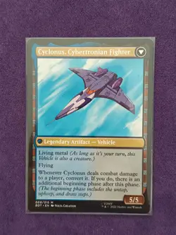 Magic the Gathering -MTG- Cyclonus, the Saboteur /Cybertronian Fighter - Image 2