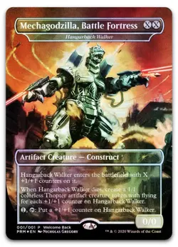Mechagodzilla, Battle Fortress - Hangarback Walker (Welcome Back Promo) (Foil) N - Image 1
