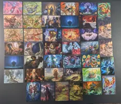 Magic the Gathering MTG LOT (40) Art Series Cards - Image 1