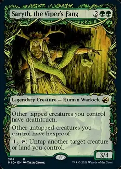 Saryth, the Viper's Fang - Foil Showcase MID LP MTG - Image 1