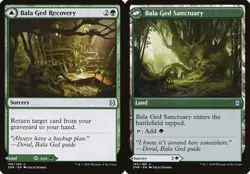 Bala Ged Recovery // Bala Ged Sanctuary - Foil Zendikar Rising LP MTG - Image 1