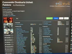 MTG Dominaria United Commander Deck Painbow, Preconstructed - Image 4