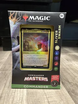 Sliver Swarm SEALED Magic: The Gathering Commander Masters Commander Deck - Image 1