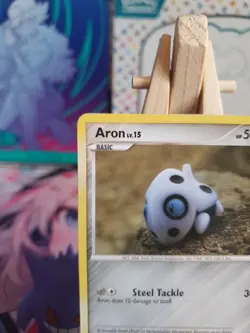 Aron 71/123 - Mysterious Treasures - Pokemon - Yuka Morii - LP/MP - Image 3