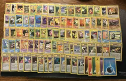Gym Heroes Uncommon And Common Complete Set -WOTC Pokemon Cards- NM/LP -90 Cards - Image 1