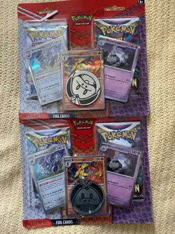 2x Pokemon TCG: Lost Origins/Silver Tempest Enhanced 2-Pack Blister Packs - Image 3