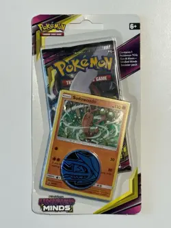 Unified Minds Umbreon Art Sudowoodo Checklane Blister Pokemon TCG Sun & Moon - Image 1