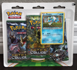 Pokemon TCG XY Fates Collide 3 Booster Pack Blister Froakie Promo SEALED - Image 1