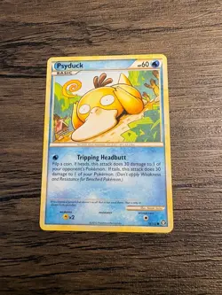 Pokemon TCG Psyduck HGSS Triumphant 74/102 Regular Common Non Holo - NM/LP - Image 1