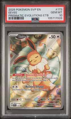 2025 POKEMON SVP EN-SV BLACK STAR PROMO | PRISMATIC EVOLUTIONS ELITE TRAINER BOX - Image 1