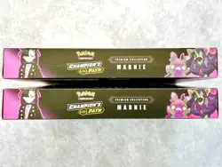 Pokemon Champion’s Path Marnie Premium Collection Lot of 2 - Factory Sealed - Image 5