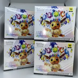 Lot Of 4 Pokemon Prismatic Evolutions ETB Elite Trainer Boxes Sealed - Image 1