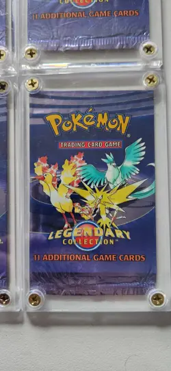 Wizards of the Coast Pokemon, Empty Booster Packs, Legendary Collection, ALL 4 - Image 4