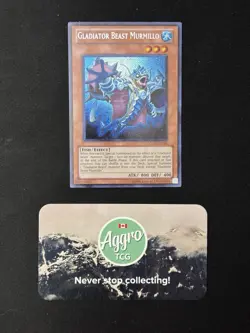 Gladiator Beast Murmillo - LCGX-EN236 Yugioh Secret Rare Unlimited Near Mint NM - Image 1