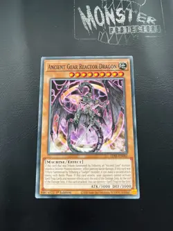 YUGIOH ANCIENT GEAR REACTOR DRAGON COMMON LDS1-EN082 1ST EDITION - Image 1