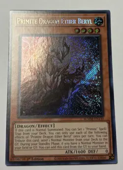 Yu Gi Oh - PRIMITE DRAGON ETHER BERYL - BLMM-EN130 - Secret US - NM/M F 2 - Image 1