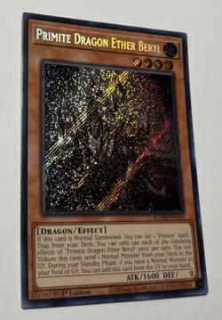 Yu Gi Oh - PRIMITE DRAGON ETHER BERYL - BLMM-EN130 - Secret US - NM/M F 2 - Image 2