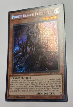 Yu Gi Oh - PRIMITE DRAGON ETHER BERYL - BLMM-EN130 - Secret US - NM/M F 2 - Image 3