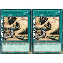 2x TESORO PENDULUM • (Pendulum Treasure) • Rara • MP22 IT165 • 1Ed • YUGIOH! - Image 1