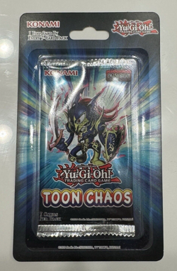 YuGiOh! Toon Chaos Blister Pack - Unlimited - Sealed - Image 1