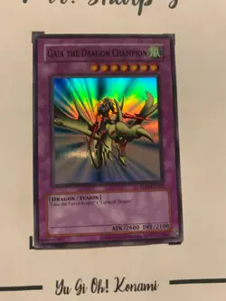 GAIA THE DRAGON CHAMPION - RP01-EN022 ENGLISH Yu-Gi-OH! CARD SUPER RARE HOLO TCG - Image 3