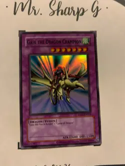 GAIA THE DRAGON CHAMPION - RP01-EN022 ENGLISH Yu-Gi-OH! CARD SUPER RARE HOLO TCG - Image 4