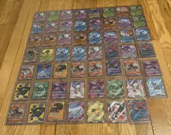 55 Card Pokemon Lot Black Bolt White Flare Ft Ex Plus Ultra Rare Ft Zekrom - Image 2