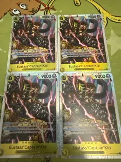 One Piece Card Game OP10-112 Eustass Captain Kid SR English Royal Blood - Image 1