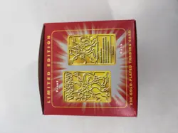 Pokemon Burger King 23k Gold Plated Trading Card Mewtwo Sealed In Red Box Sealed - Image 2