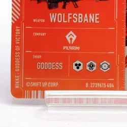 Red Hood NIKKE The Goddess of Victory Metallic Pass Collection Ver.2 Cards Japan - Image 5