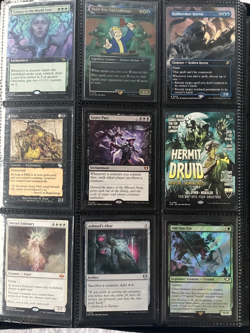 Mtg 20 card mystery lot 10+ rares 5+ foils 2 BINDER CARDS read description - Image 1