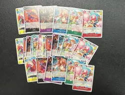 One Piece Card Game Promo Lot Of Cards, Chopper, Nami, Luffy Etc - Image 1