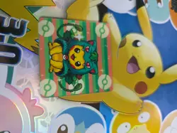 Pikachu poncho Venusaur Pokemon 3D Lenticular card - Image 1