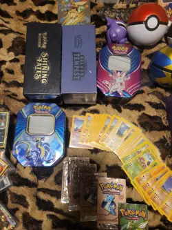 Pokemon Binder Pages Tins Full Of Cards Excesseries Pokeballs And More Lot 🔥 - Image 2