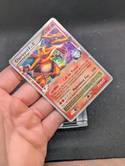 Pokemon Card Charizard G LV.X DP45 Black Star Promo Holo Played - Image 4