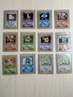 Pokemon TCG Assorted 1999 Pokemon Base Set Cards LP-NM - Image 1