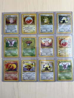 Pokemon TCG Assorted 1999 Pokemon Jungle Set Cards LP-NM - Image 1