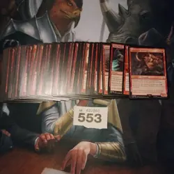Job Lot Of 50 Red Magic The Gathering Cards. MTG Mountain Bundle (554) - Image 1