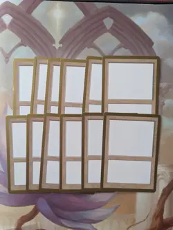 Magic the Gathering 1999 Tokyo World Championship Blank Card NM/LP Lot Of 12 - Image 1