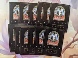 Magic the Gathering 1999 Tokyo World Championship Blank Card NM/LP Lot Of 12 - Image 2