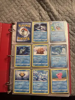 Binder Full of Basic Cards Pokemon Cards - Image 1