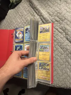 Binder Full of Basic Cards Pokemon Cards - Image 3