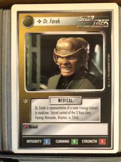 🔥Star Trek CCG Mixed Lot ~900 Bulk Cards - White Border (WB) Alpha C & U #14🔥 - Image 5