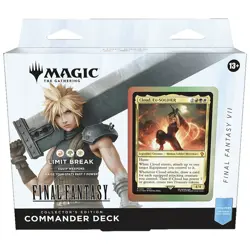MTG Final Fantasy Cloud Collector’s Edition Limit Break Commander Deck PRESALE - Image 1