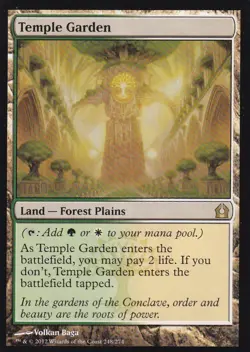 Temple Garden 248/174 Rare - Return to Ravnica - MTG NM - Image 1