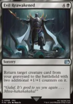 Evil Reawakened Final Fantasy (FIN) 98 MTG Foil NM - Image 1