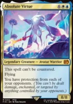 Absolute Virtue Final Fantasy (FIN) 212 MTG Regular NM - Image 1